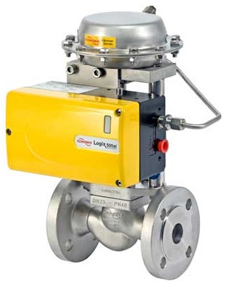 Linear globe control valve for precise flow regulation