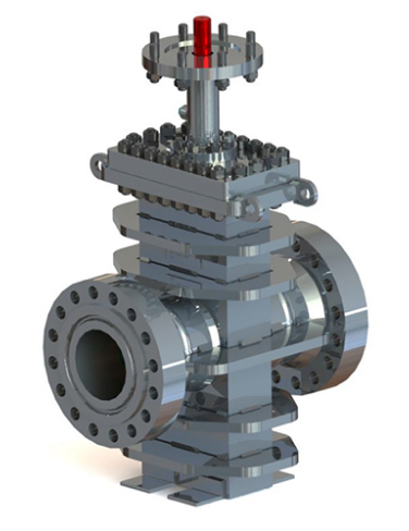 Forged steel gate valve for high-pressure isolation