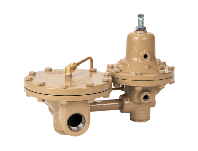 Eccentric rotary pressure regulator for industrial applications