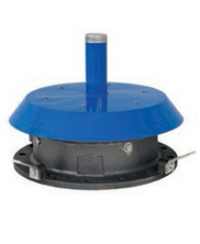 Weight-loaded emergency relief vent for fire conditions