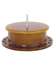 High-capacity emergency vent for industrial storage tanks