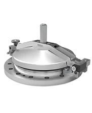 Gauge hatch for liquid sampling and level gauging on storage tanks